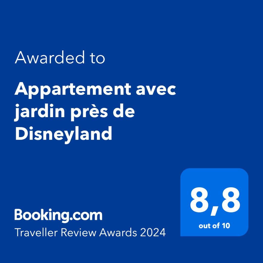 Appartement Avec Jardin Pres De Disneyland Serris Exterior foto